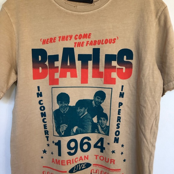 The Beatles American Tour Band T shirt - Picture 2 of 4